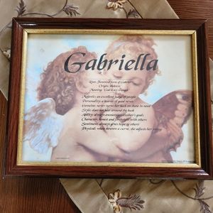 Gabriella wood frame